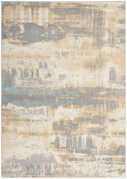 Calvin Klein Enchanting ECH02 Ivory/Seaglass Rug - Love-Rugs