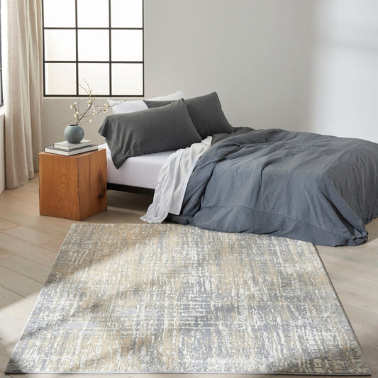 Calvin Klein Enchanting ECH04 Grey/Beige Rug - Love-Rugs alternate image