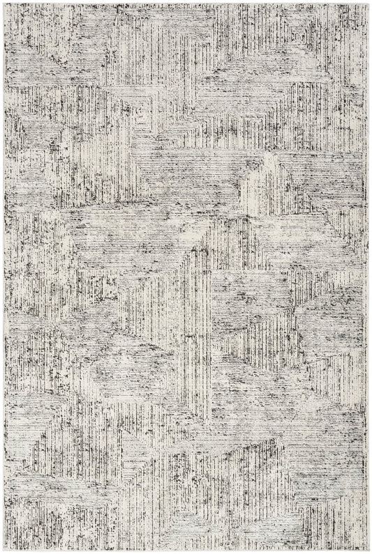 Calvin Klein Irradiant IRR01 Cream Black Rug - Love-Rugs