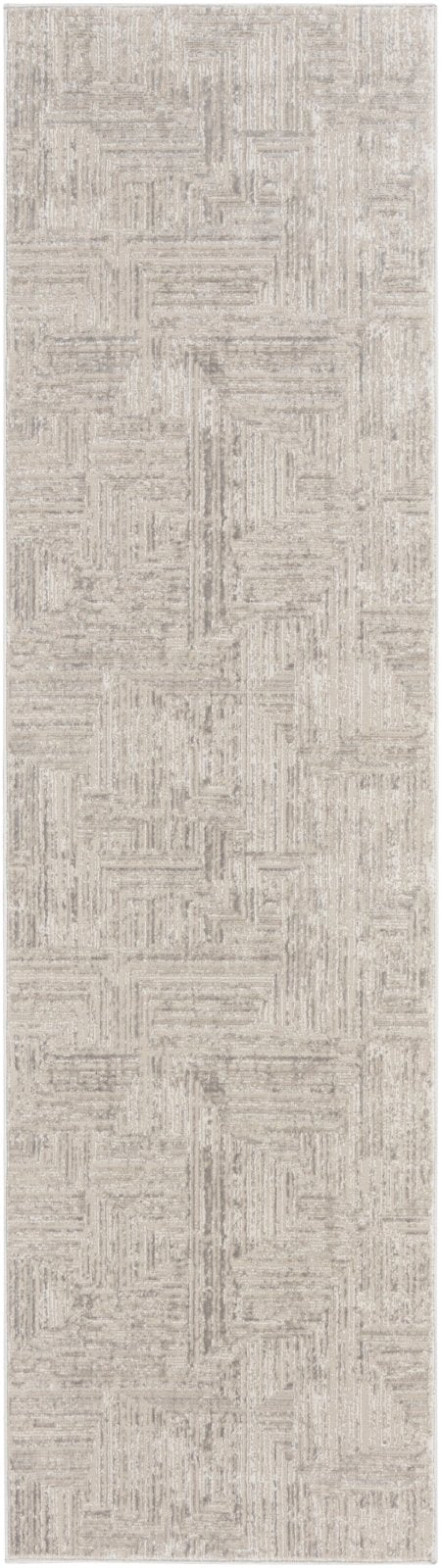 Calvin Klein Irradiant IRR01 Silver Runner Rug - Love-Rugs