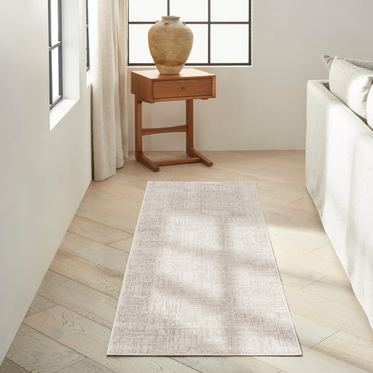 Calvin Klein Irradiant IRR01 Silver Runner Rug - Love-Rugs alternate image