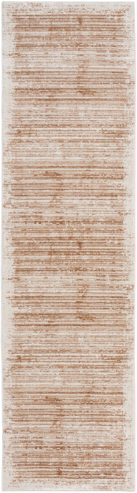 Calvin Klein Irradiant IRR03 Rose Gold Runner Rug - Love-Rugs