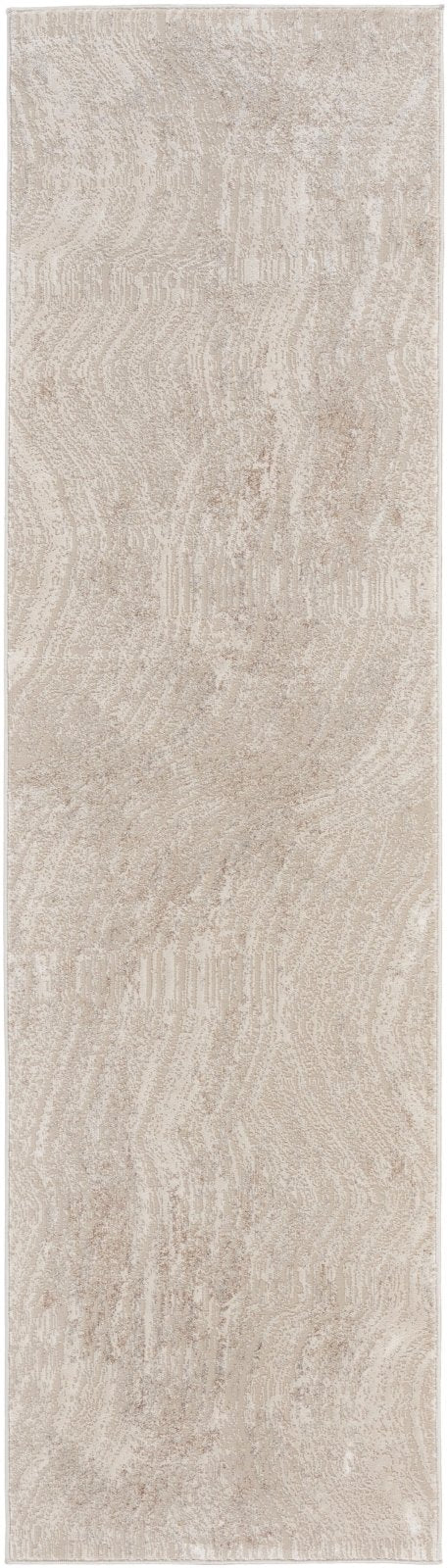 Calvin Klein Irradiant IRR04 Silver Grey Runner Rug - Love-Rugs