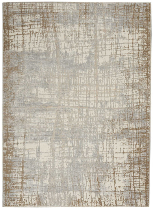Calvin Klein Rush CK950 Ivory / Taupe Rug - Love-Rugs