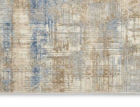 Calvin Klein Rush CK951 Blue / Beige Runner Rug - Love-Rugs