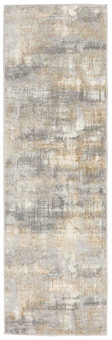 Calvin Klein Rush CK951 Grey / Beige Runner Rug - Love-Rugs
