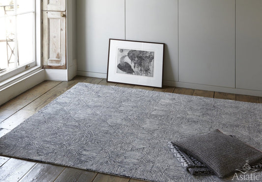 Camden Black/White Rug - Love-Rugs alternate image