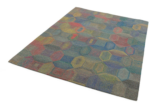 Camden Grey/Multi Rug - Love-Rugs alternate image