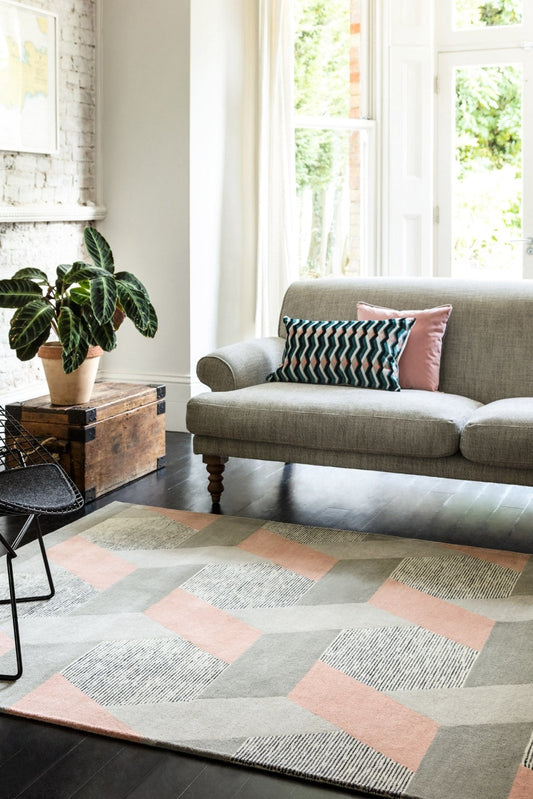 Camden Pink Rug - Love-Rugs alternate image