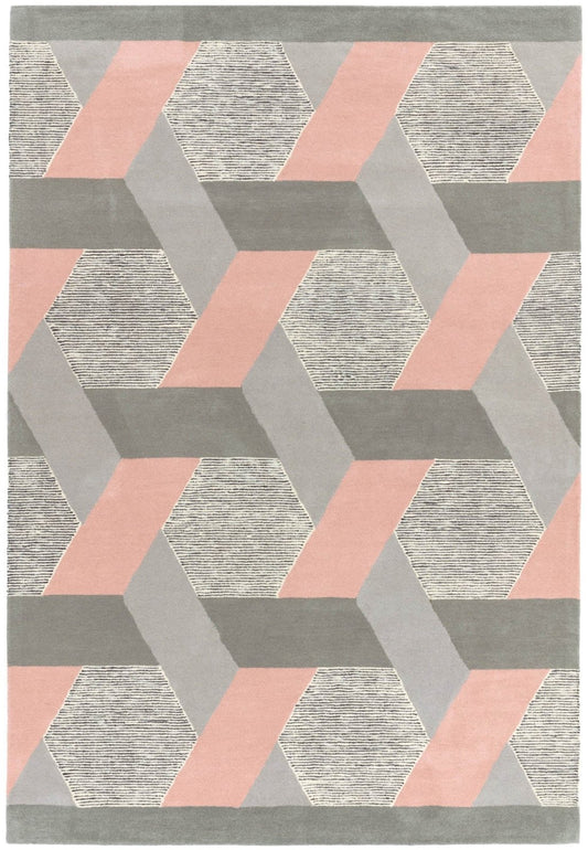 Camden Pink Rug - Love-Rugs