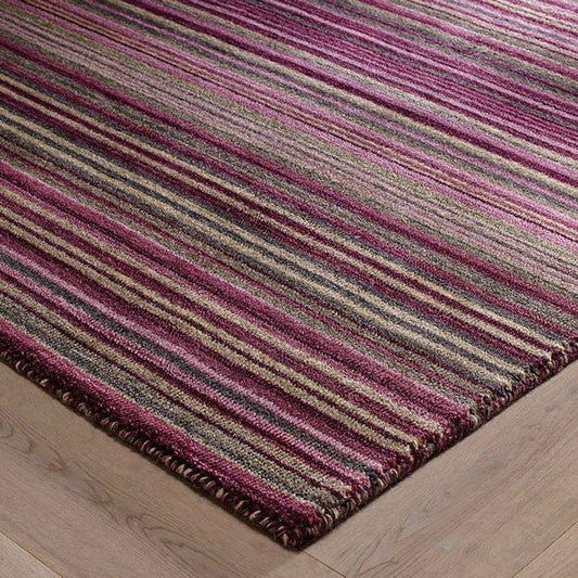 Carter Berry Stripes Rug - Love-Rugs alternate image