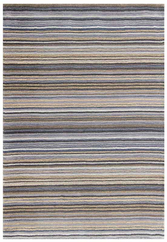 Carter Grey Stripes Rug - Love-Rugs alternate image