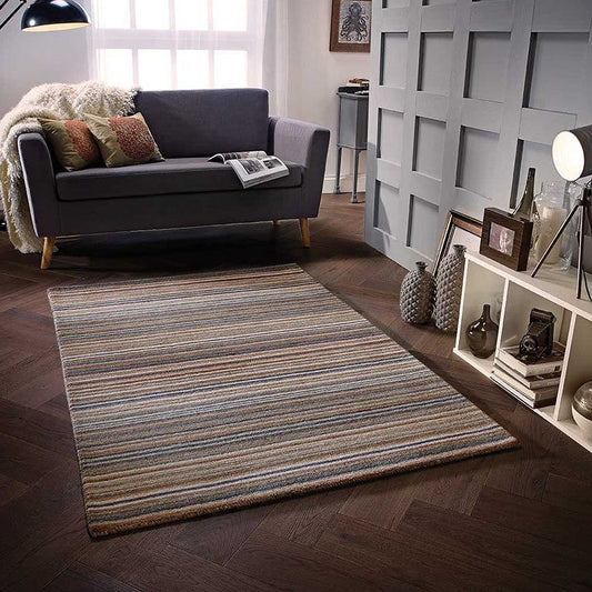 Carter Natural Stripes Rug - Love-Rugs