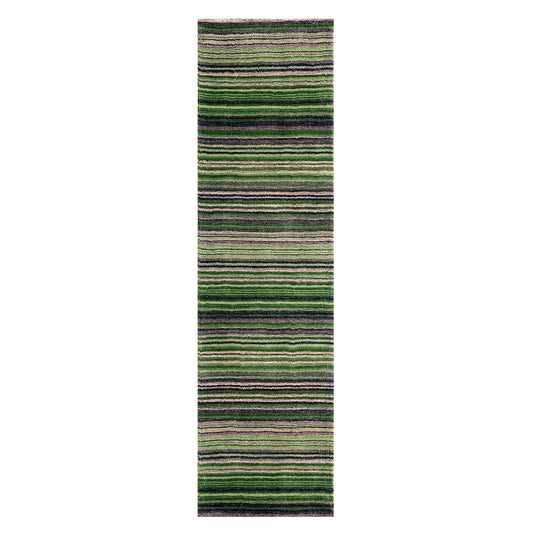 Carter Runner Green Rug - Love-Rugs