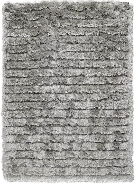 Carved Glamour Silver Rug - Love-Rugs