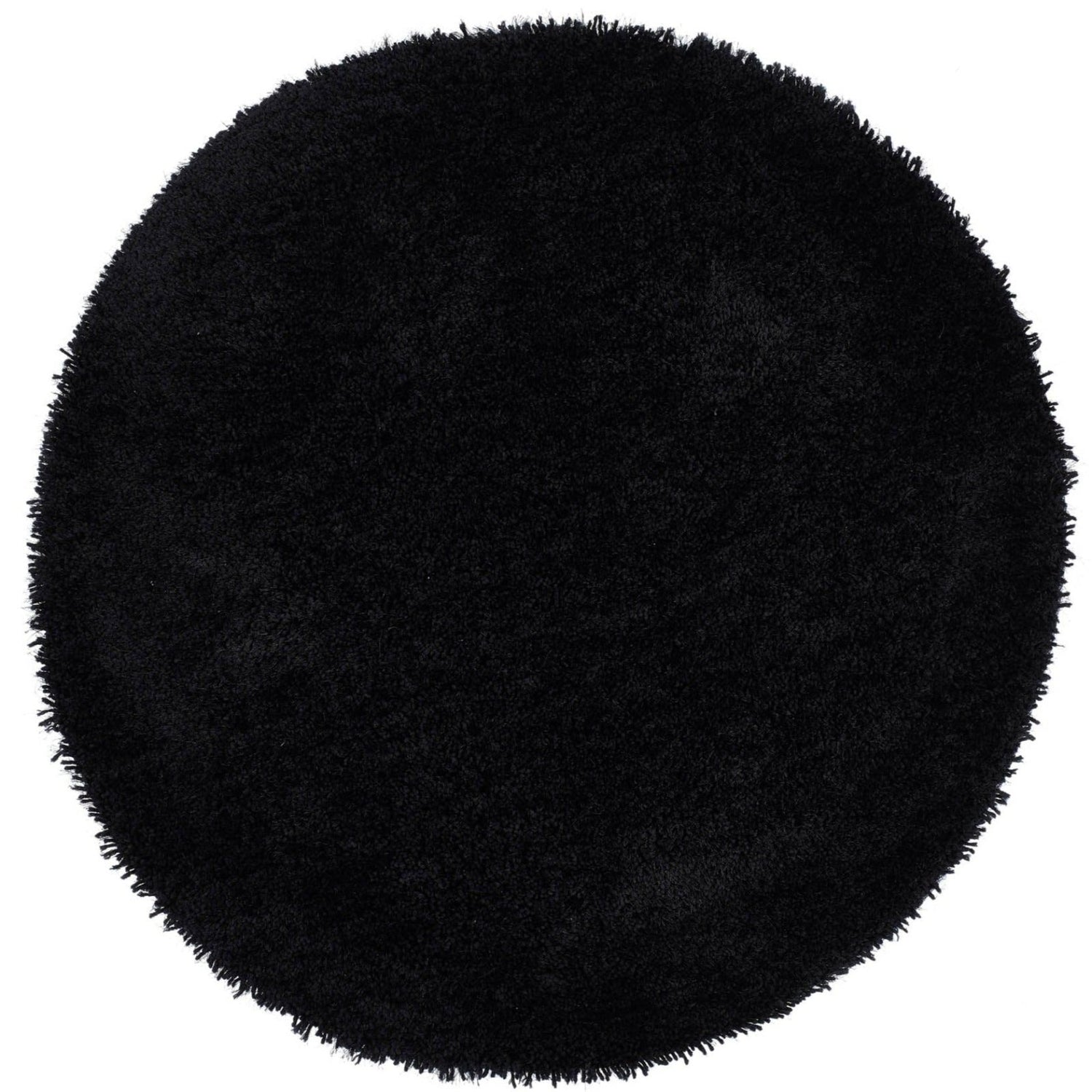 Chicago Black Round Rug – Love-Rugs