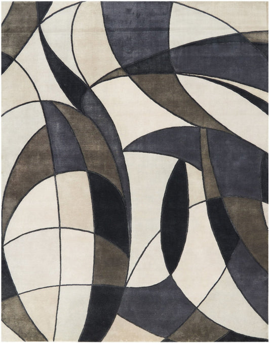 Christopher Guy Wool & Silk Collection CGS18 MEDITERRANEAN SAND Rug - Love-Rugs
