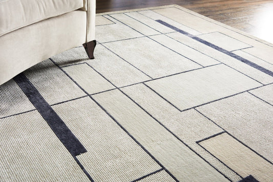 Christopher Guy Wool & Silk Collection CGS19 SILVERY MOON Rug - Love-Rugs alternate image