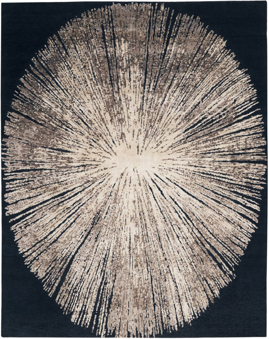 Christopher Guy Wool & Silk Collection CGS21 NOIR Rug - Love-Rugs