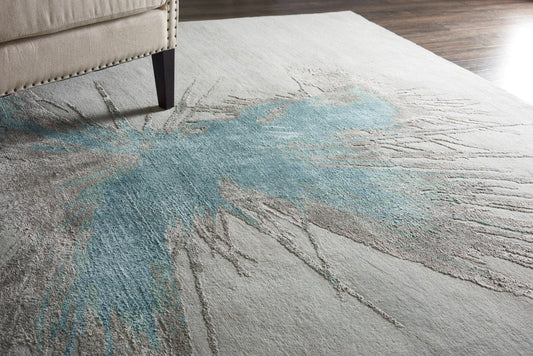 Christopher Guy Wool & Silk Collection CGS24 PALOMA GREY Rug - Love-Rugs alternate image