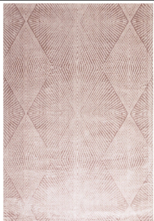 Clarke & Clarke Blaize Blush Rug - Love-Rugs