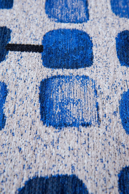 Cobblestone Amparo Blues 9348 Round Rug - Love-Rugs alternate image