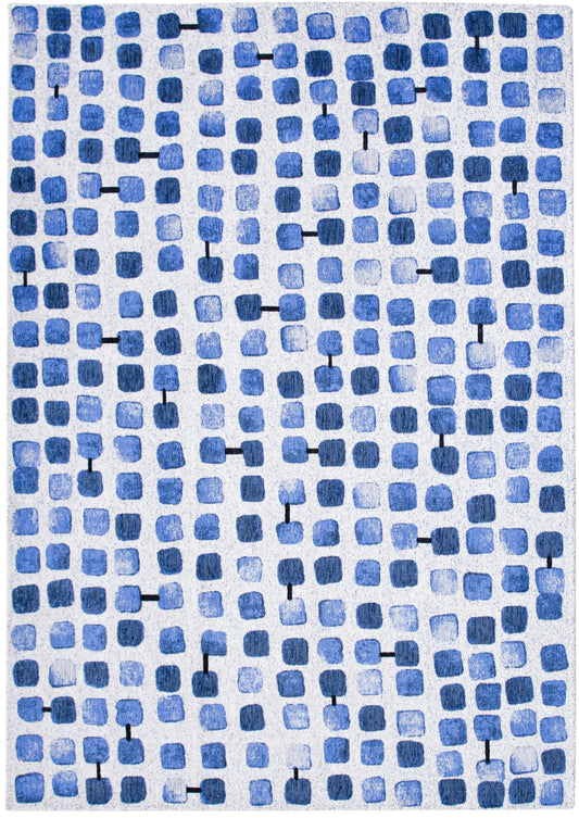 Cobblestone Amparo Blues 9348 Rug - Love-Rugs