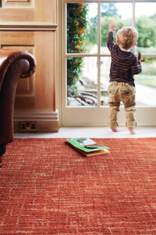 Country Tweed Burnt Sienna Rug - Love-Rugs alternate image