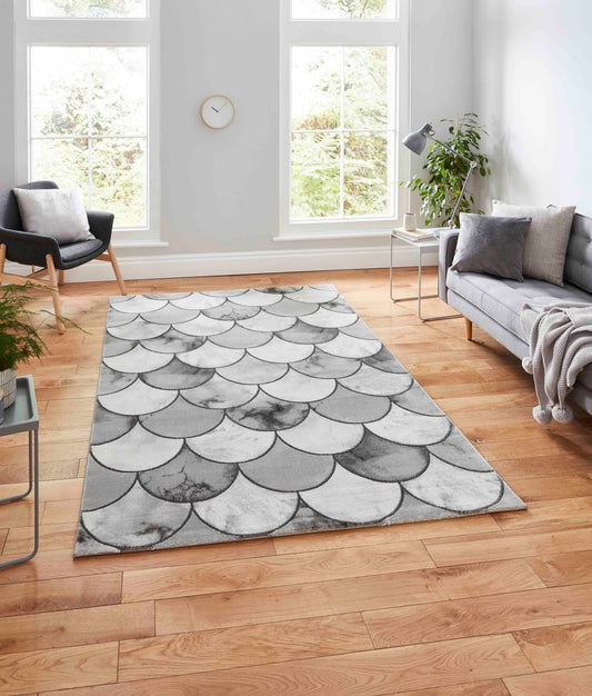 Craft 23361 Grey Silver Rug - Love-Rugs alternate image