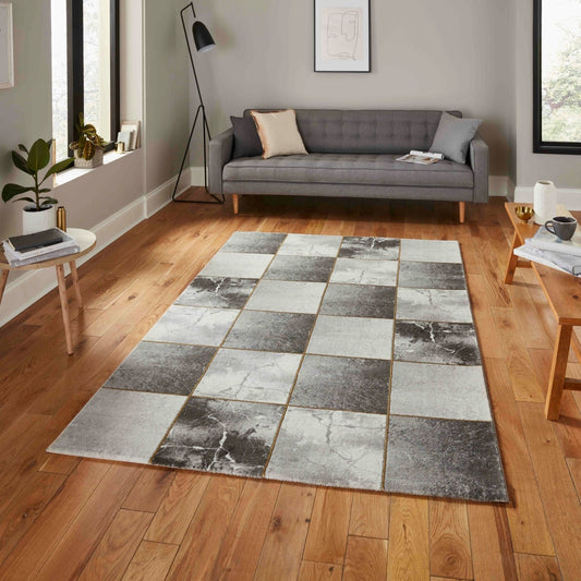 Craft 23495 Grey Gold Rug - Love-Rugs alternate image