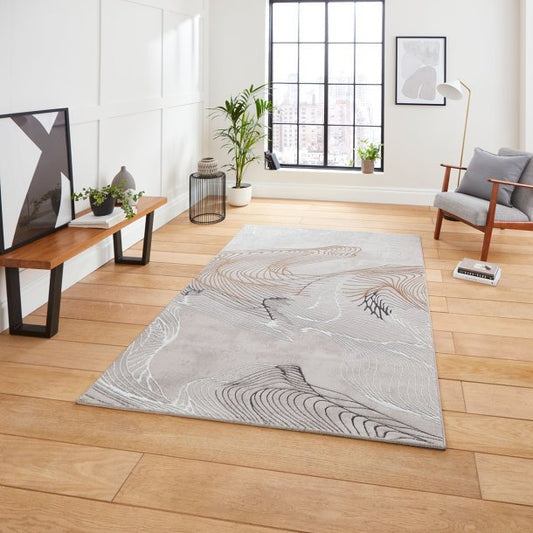 Creation 50054 Grey/Ivory Rug - Love-Rugs