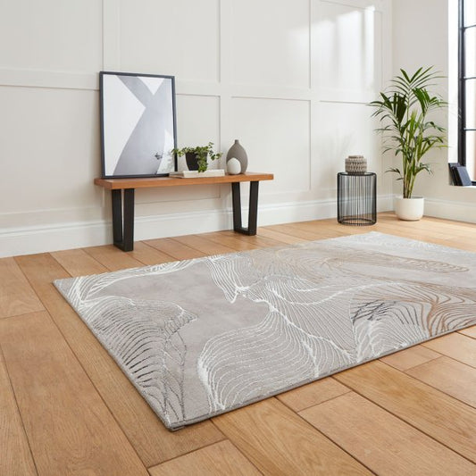 Creation 50054 Grey/Ivory Rug - Love-Rugs alternate image