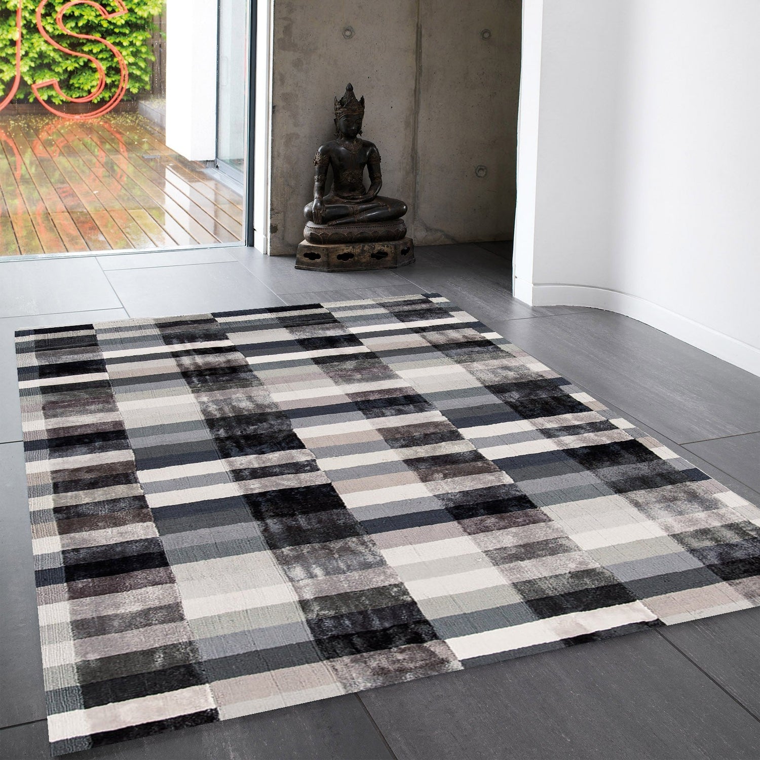Deco Graphite Rug – Love-Rugs