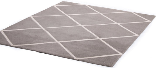 Ecco Diamond Grey Rug - Love-Rugs alternate image