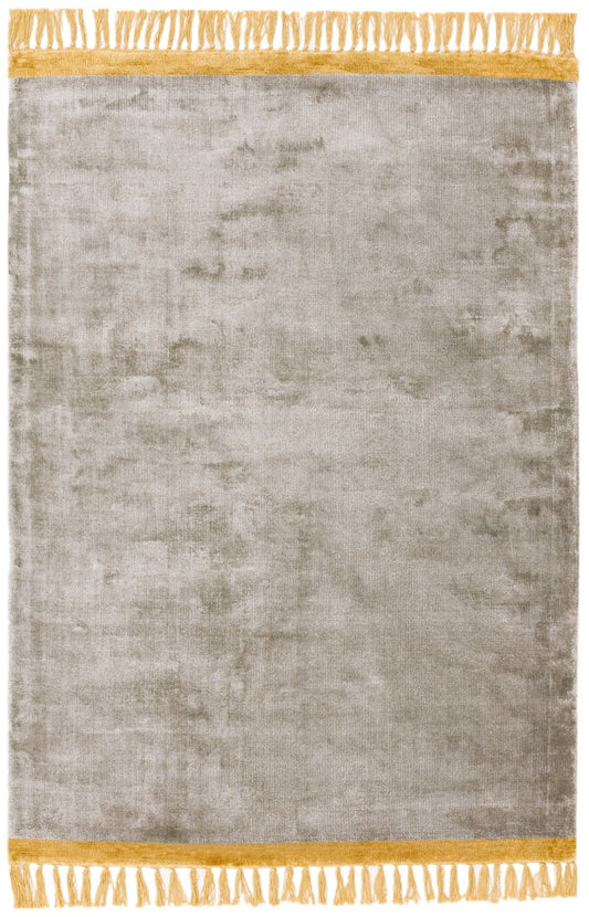 Elgin Silver Mustard Rug - Love-Rugs