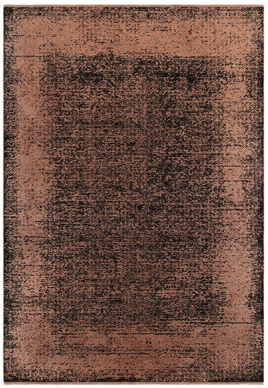Elodie Terracotta/Black Rug - Love-Rugs alternate image