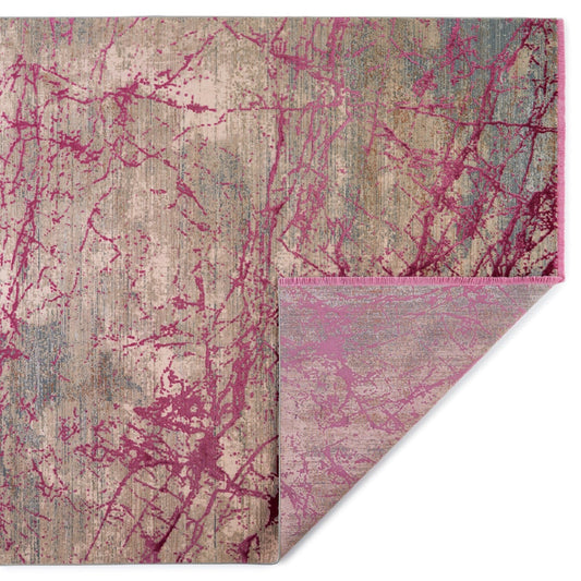 Emerald EMR101 Pink Rug - Love-Rugs alternate image