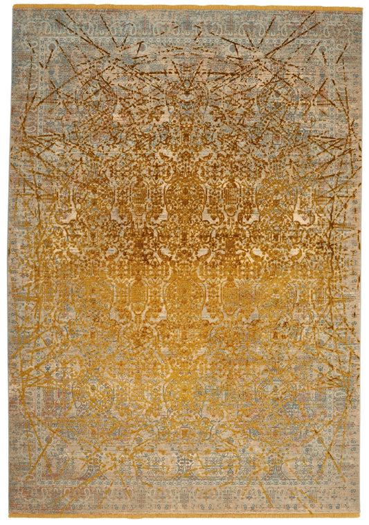 Emerald EMR102 Yellow Rug - Love-Rugs alternate image