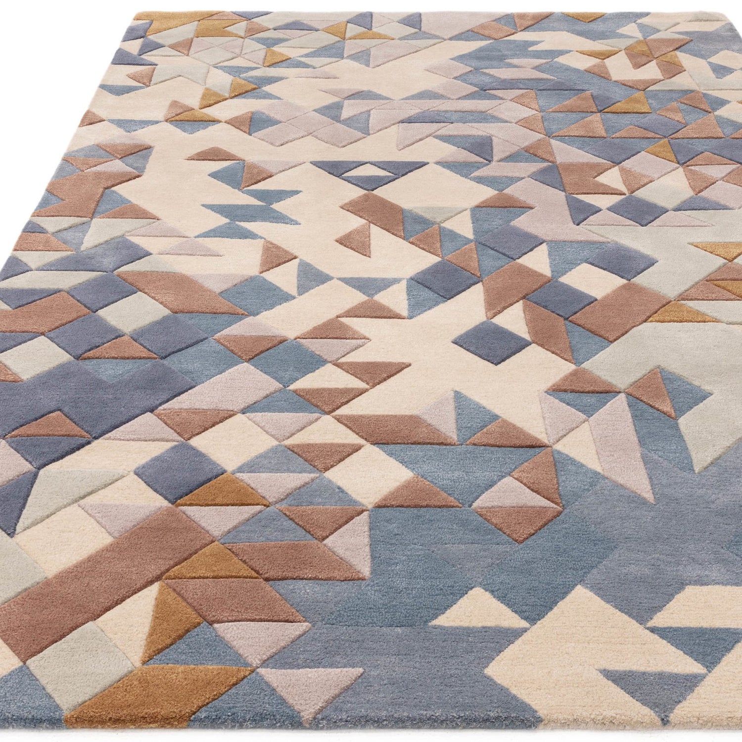 Enigma Blue Multi Rug - Love-Rugs