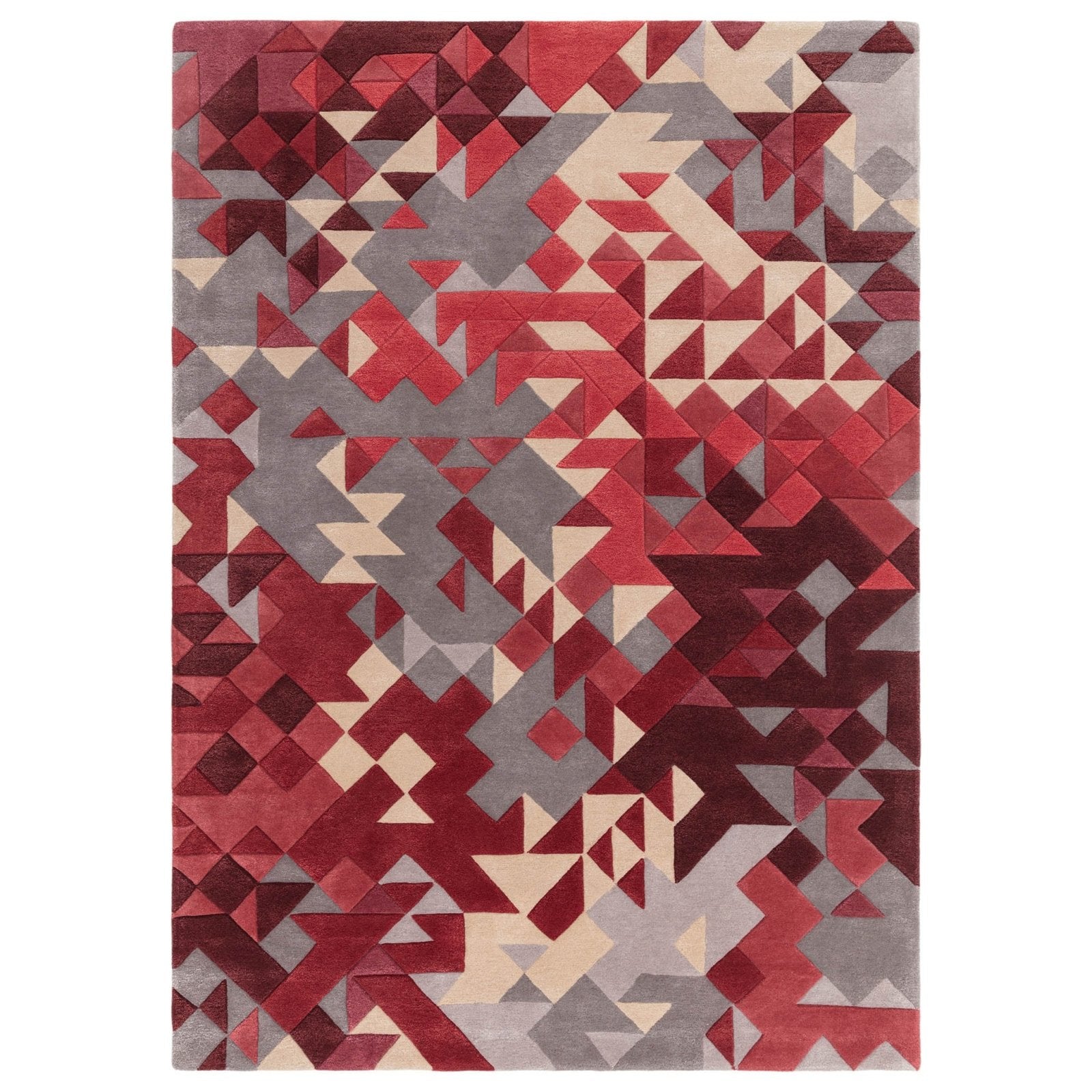 Enigma Red Multi Rug – Love-Rugs