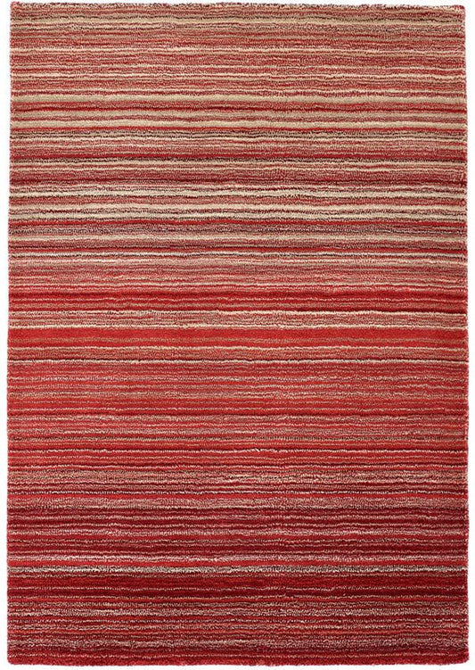 Fine Stripes Red Rug - Love-Rugs