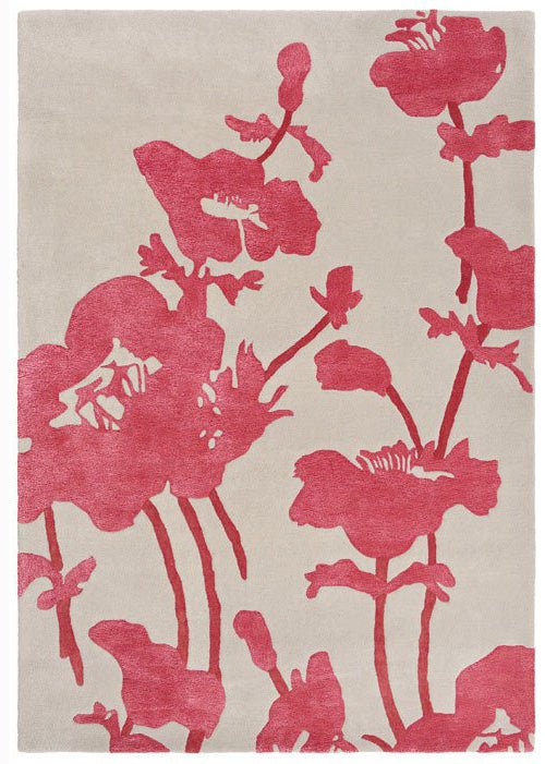 Florence Broadhurst Floral 300 Poppy 039600 Rug - Love-Rugs