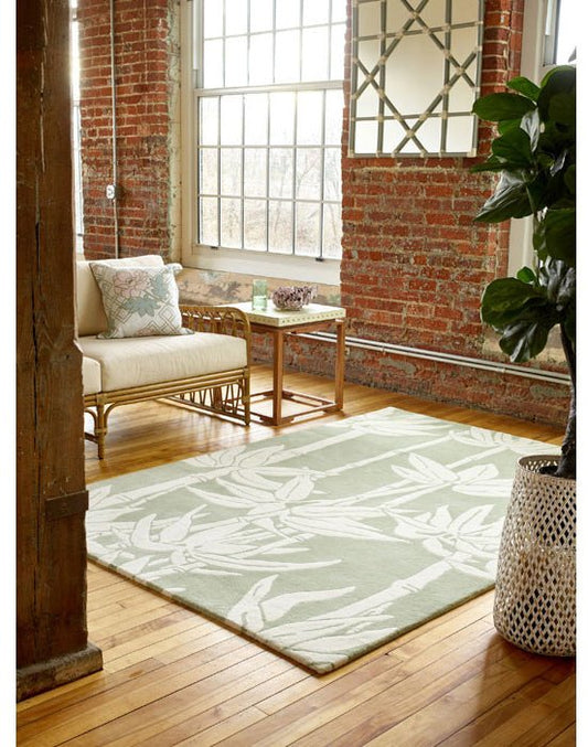 Florence Broadhurst Japanese Bamboo Jade 039507 Rug - Love-Rugs alternate image