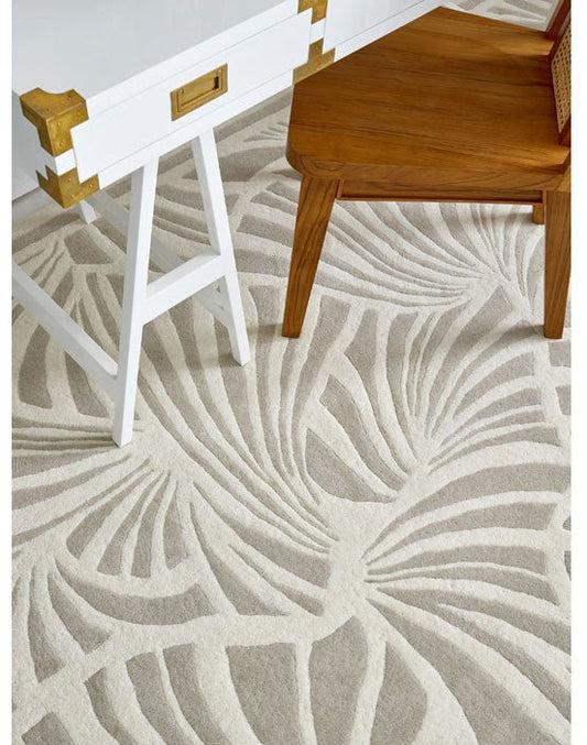 Florence Broadhurst Japanese Fans Ivory 039301 Rug - Love-Rugs alternate image