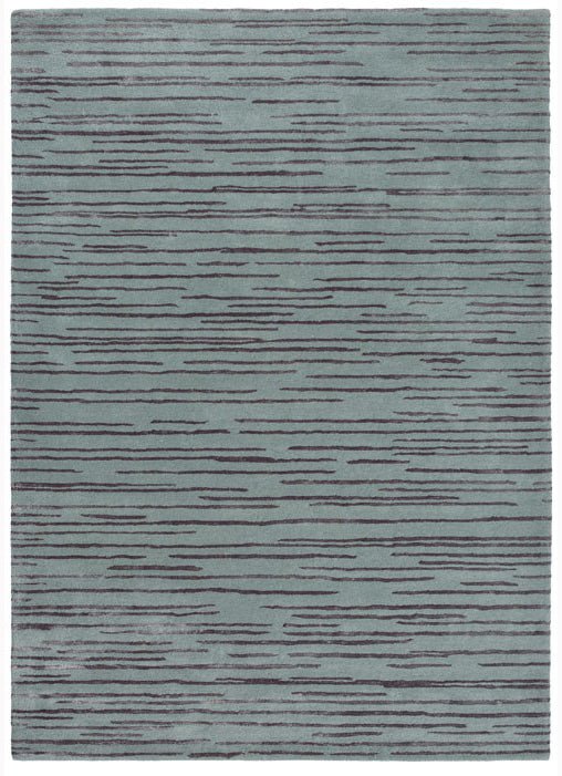 Florence Broadhurst Slub Charcoal 039405 Rug - Love-Rugs