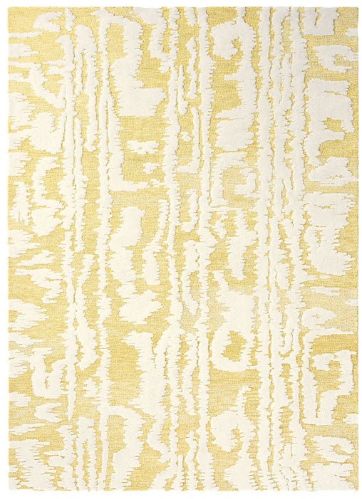 Florence Broadhurst Waterwave Stripe Citron 039906 Rug - Love-Rugs