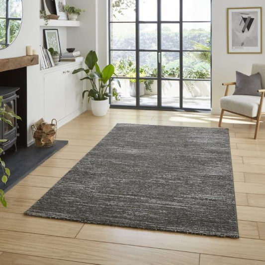 Flores 1930 Charcoal Rug - Love-Rugs