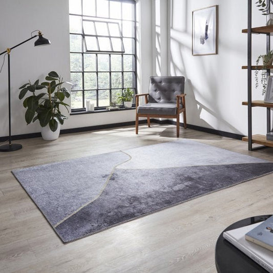 Force K7279 Grey/Gold Rug - Love-Rugs alternate image