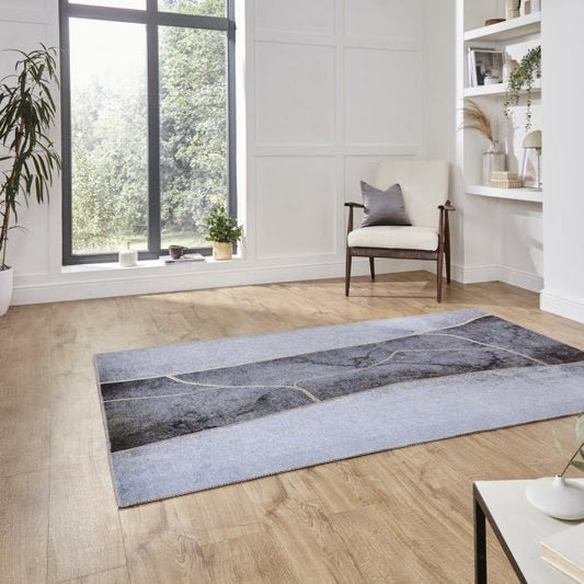 Force K7280 Grey/Gold Rug - Love-Rugs alternate image
