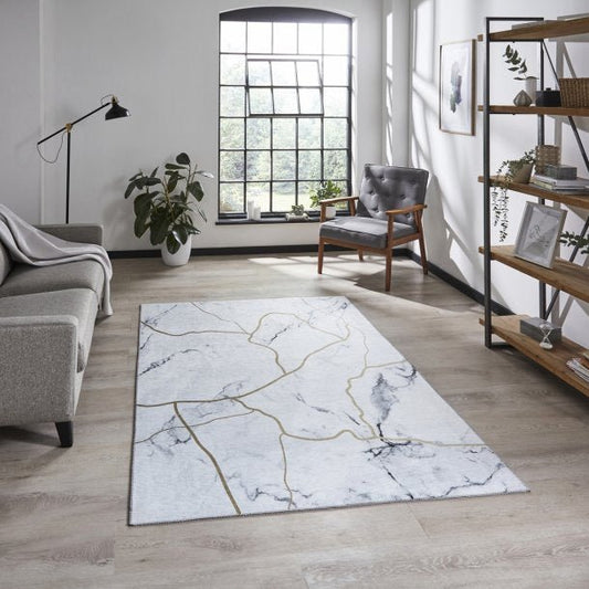 Force K7281 Ivory/Gold Rug - Love-Rugs alternate image